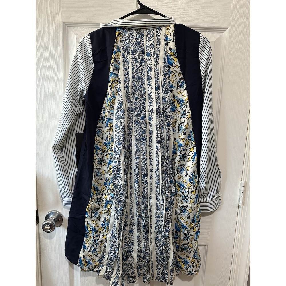 Tuckernuck Goldenrod Chintz Stripe Benji Dress xs - Picture 8 of 12